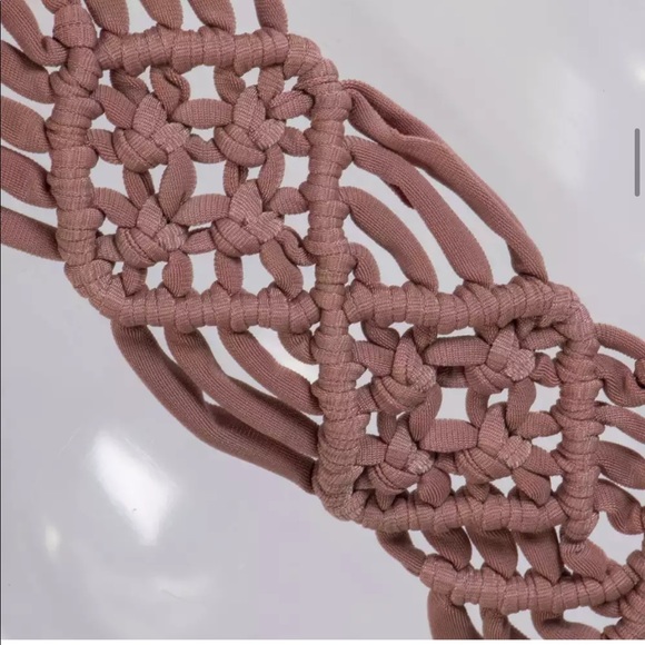 5⭐️ FAV BESTSELLER BOHO CROCHET BRAIDED TAN BIKINI SWIMSUIT SWIM - Picture 6 of 6